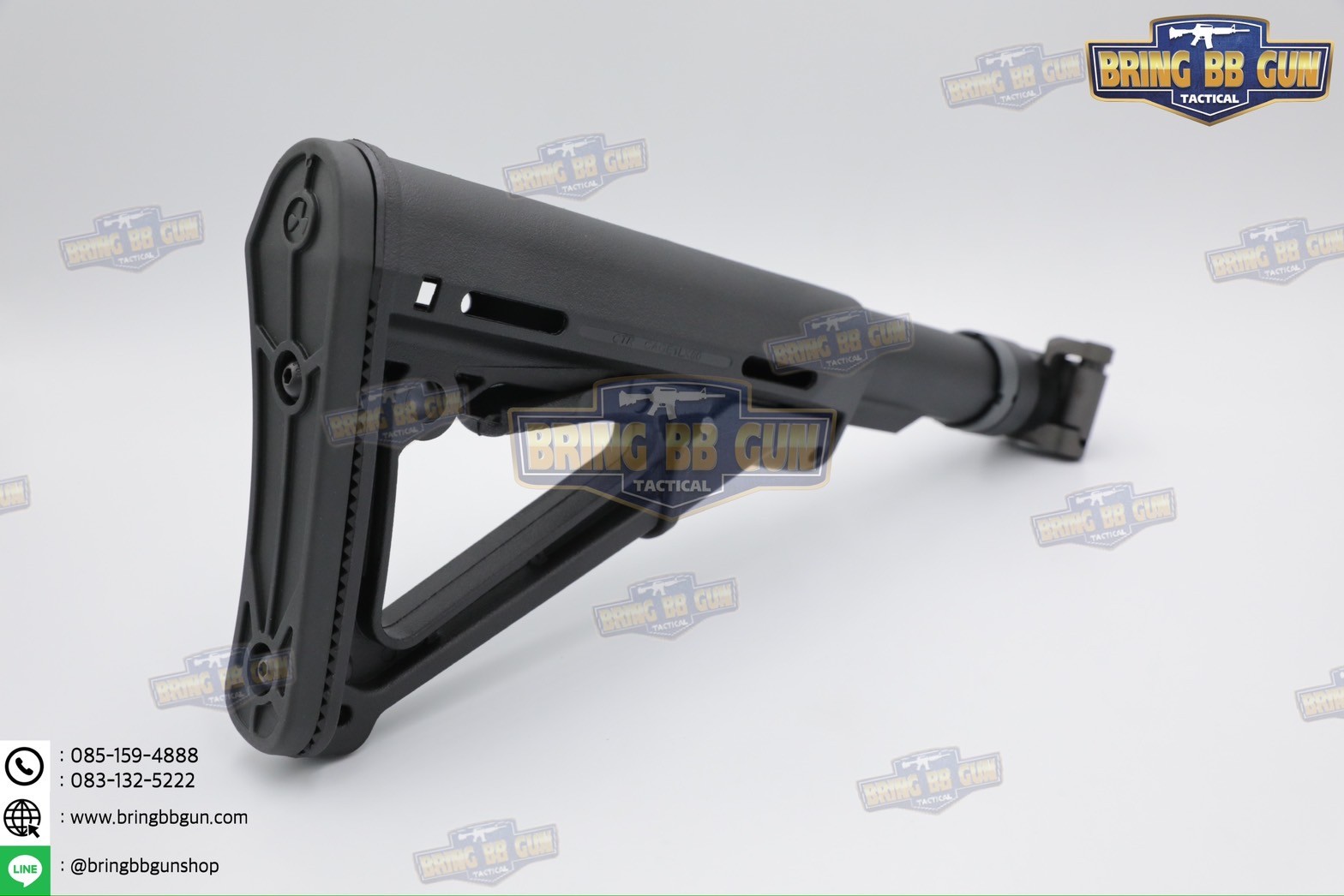 Adapterแบบพับได้แปลงท้ายระบบ1913ให้ใช้แกนพานท้ายทรงAR สำหรับ Sig Sauer MPX/MCX (1913 Interface Folding Knuckle) (Folding Stock Adapter for M1913 Rail) (Stock Adapter) (1913 Adapter) (Sig Sauer) (MCX) (MPX) (1913)