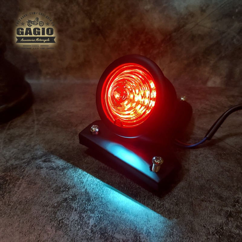 ไฟท้าย LED ฐานสามเหลี่ยม วินเทจ