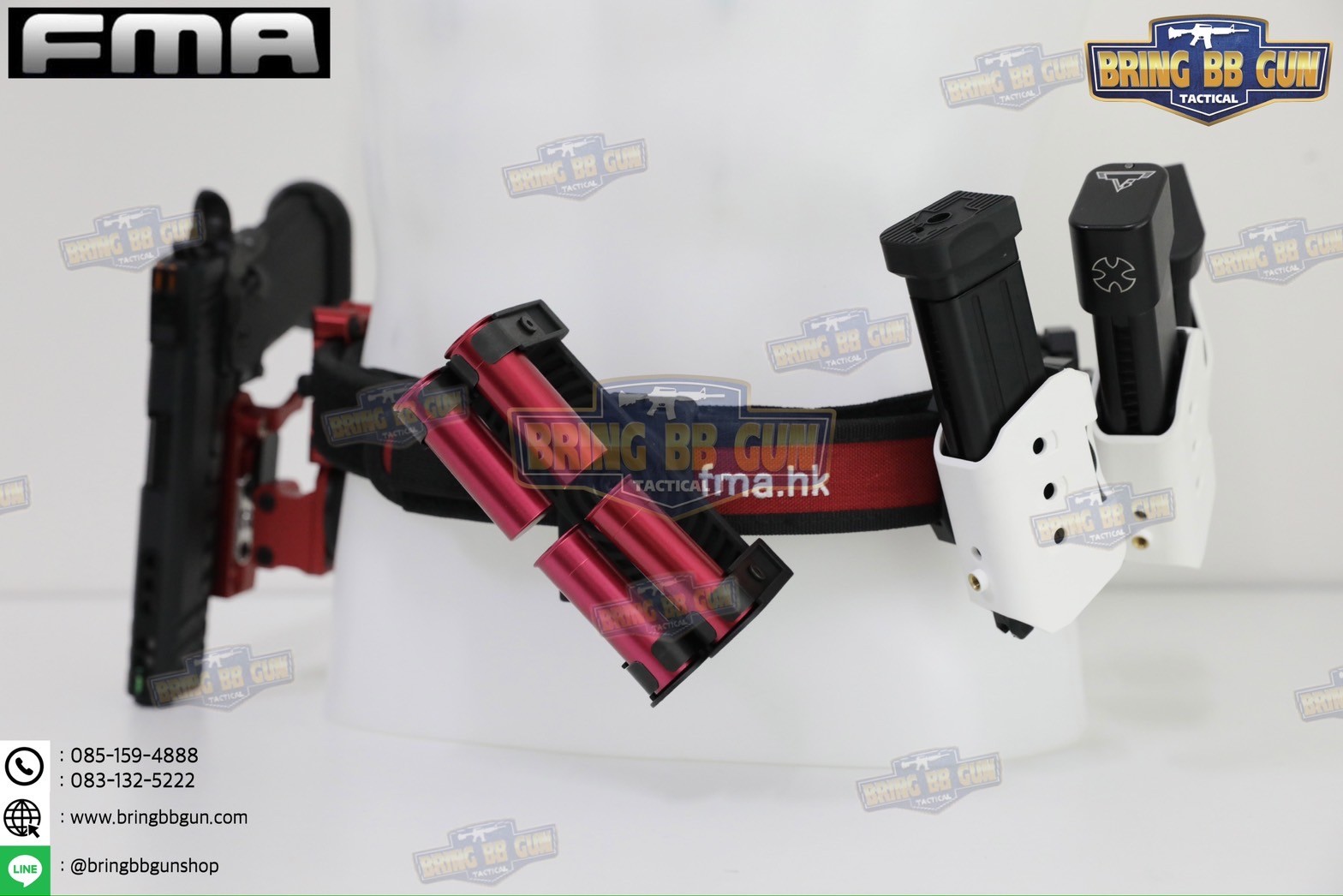 Alpha-Xip Pouch ยี่ห้อ FMA (ซองแม็กกาซีน IPSC Alpha-Xip) (บอดี้โพลิเมอร์) (Double A) (DAA)