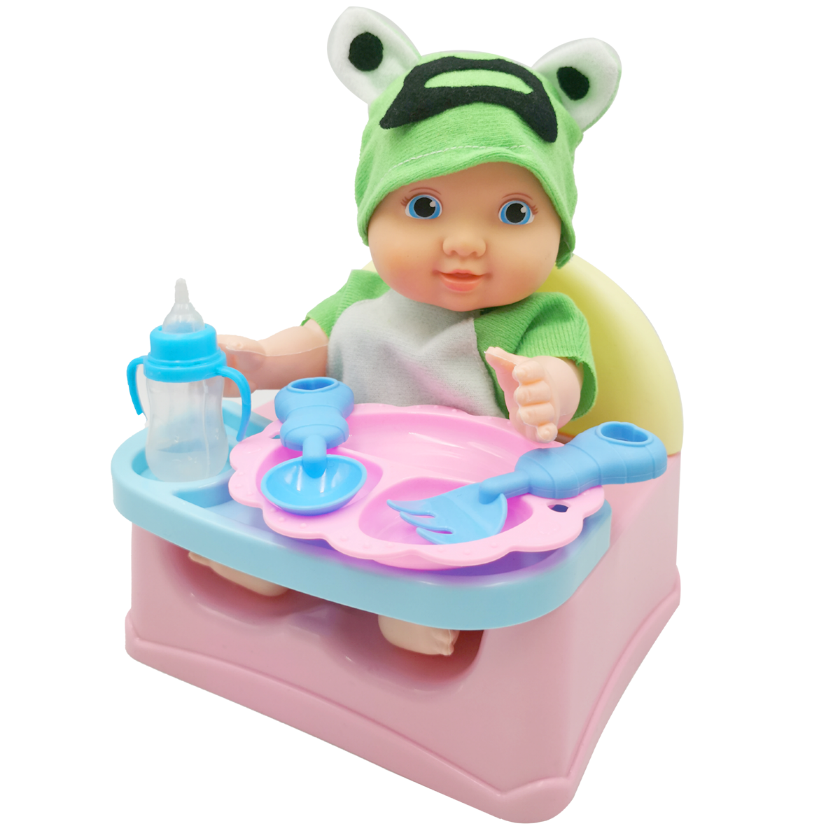 เซตเบบี๋อิ่มสุขคละแบบ ของเล่นจำลอง ของเล่นเด็กสุดน่ารัก T001-CE124843B0 - 6267993423740