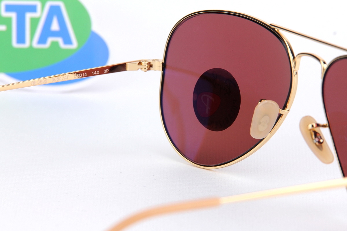 RayBan Aviator RB3689 9064AF Polarized Lens
