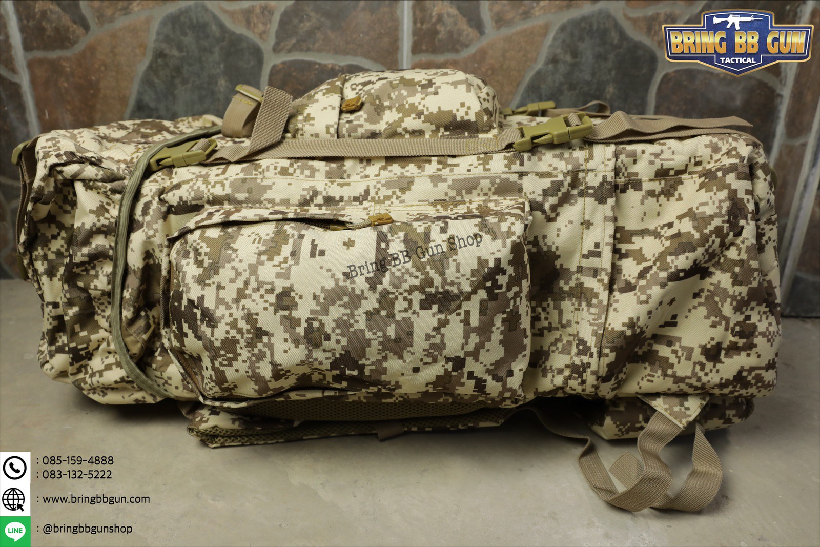 กระเป๋าเป้ รุ่นโครงเหล็ก