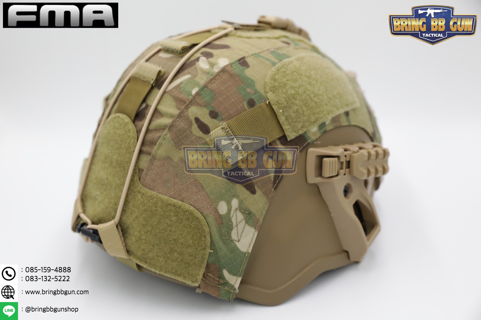 หมวก IHPS(หมวกทหาร) (IHPS Helmet) (Integrated Head Protection System Helmet) ยี่ห้อ FMA