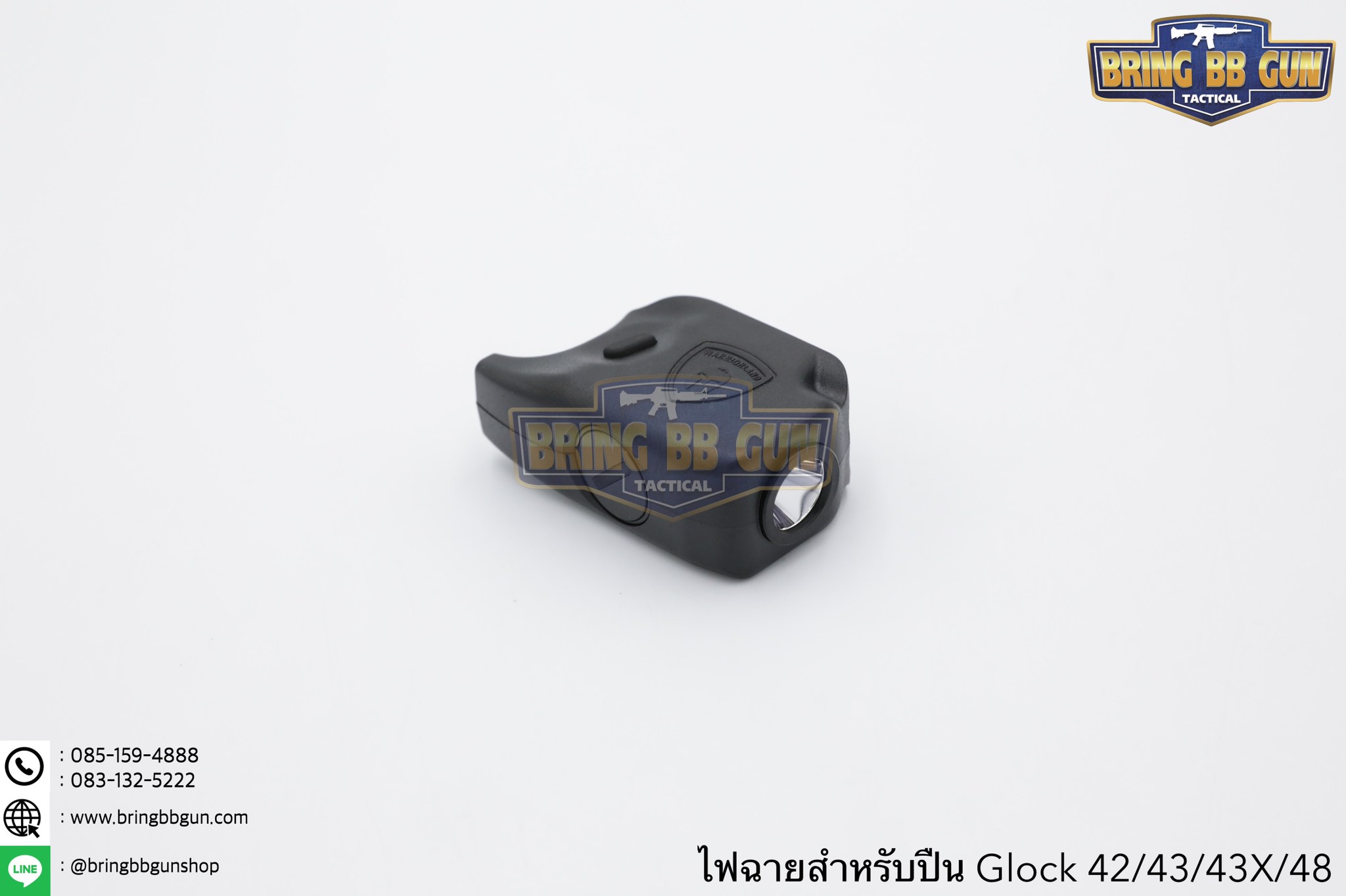 ไฟฉายติดปืน Glock 43 รุ่น SL-1 ยี่ห้อ Warriorland