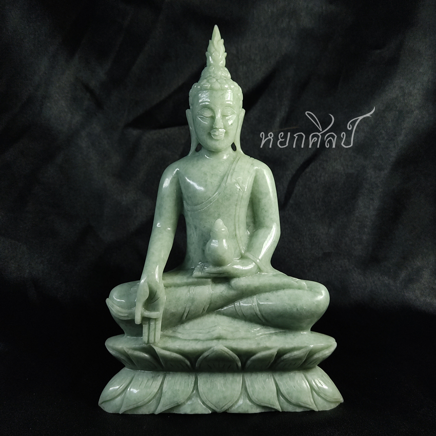 [00070]พระพุทธรูปหยกปาง"หมอยา" หน้าตัก 4.5 นิ้ว
