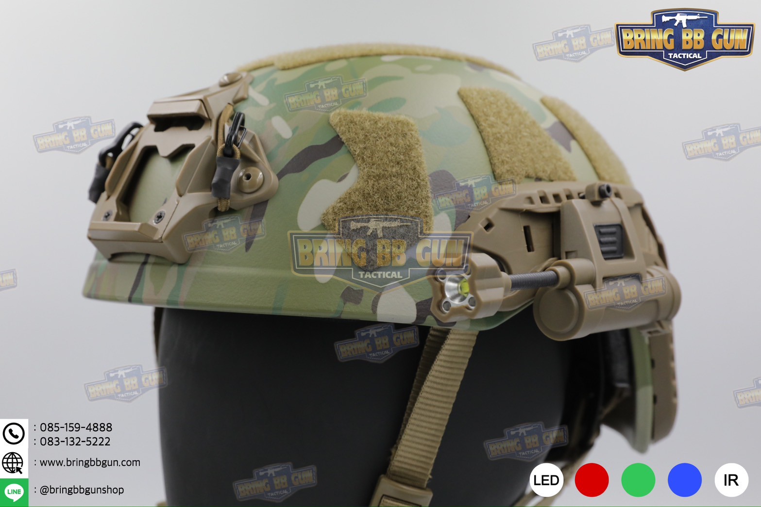 ไฟฉายติดหมวก MPLS Charge 4.0 (Military Helmet Light System) (ไฟฉายติดหมวกทรงPrinceton Tec)