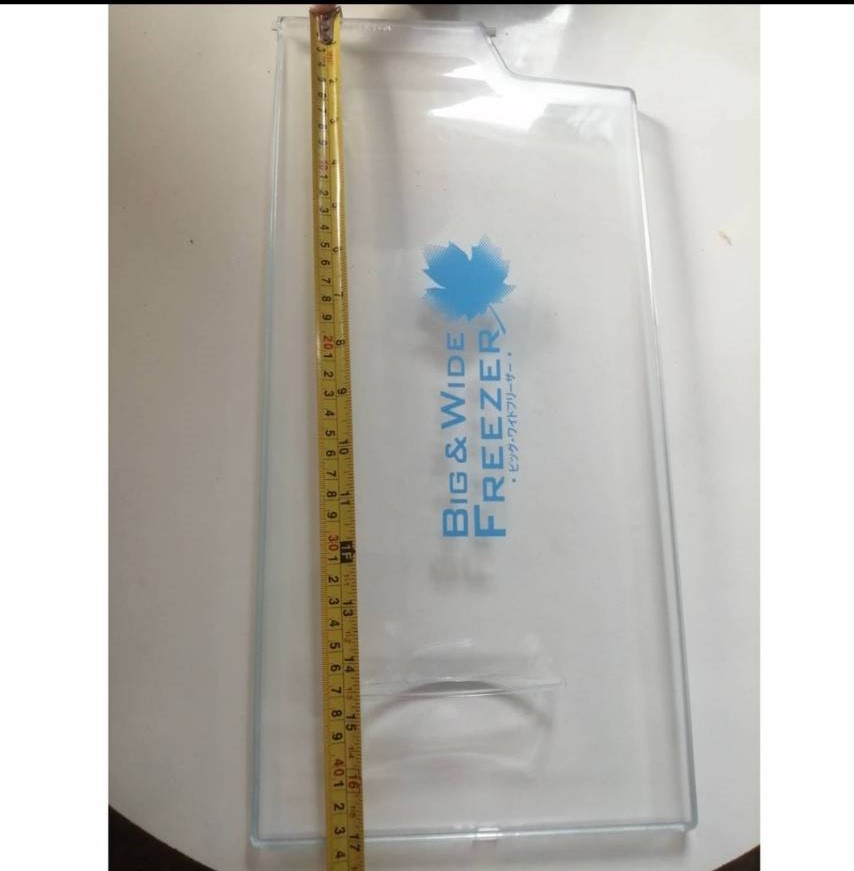 0000055 ฝาช่องฟรีส Hitachi ฮิตาชิ รุ่น 64V 64S ประตูช่องฟรีส ฝาช่องฟรีซ อะไหล่ตู้เย็น ประตูตู้เย็น ฝาช่องแข็ง