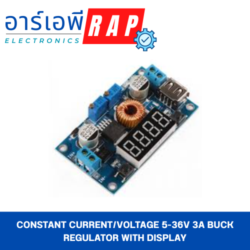 Constant current/voltage 5-36V 3A buck regulator with Display