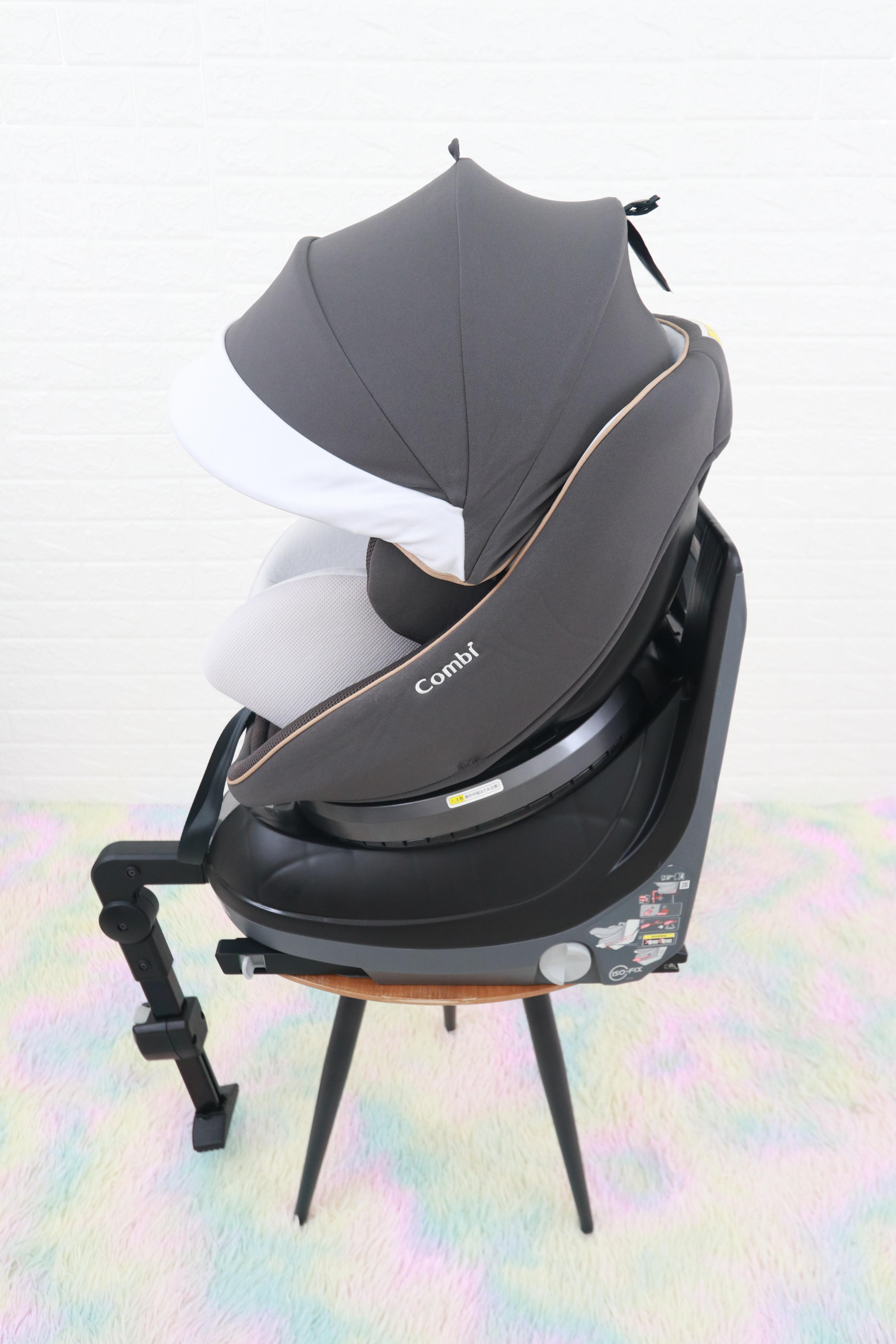 [สินค้าฝากขาย] คาร์ซีทมือสอง Combi Culmove Smart ISOFIX Egg Shock JL-590 Dark Grey