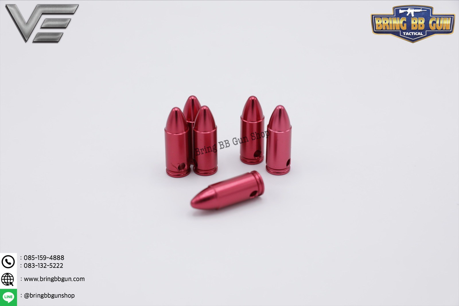 ลูกกระสุนฝึกซ้อม Dry Fire 9mm. (Dry Fire 9mm.)