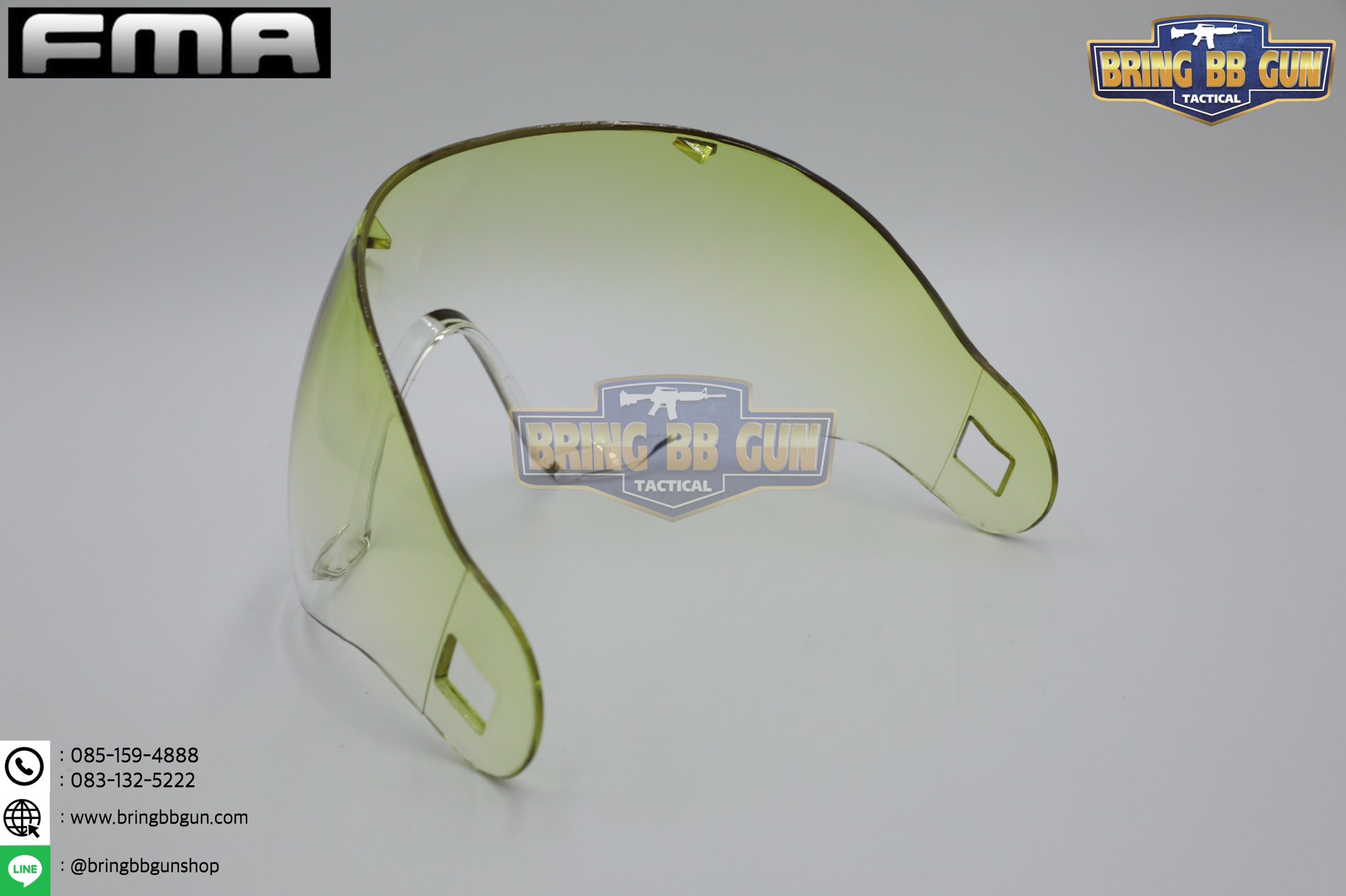 เลนส์หน้ากาก F1 ยี่ห้อ FMA รุ่น เลนส์1ชั้น