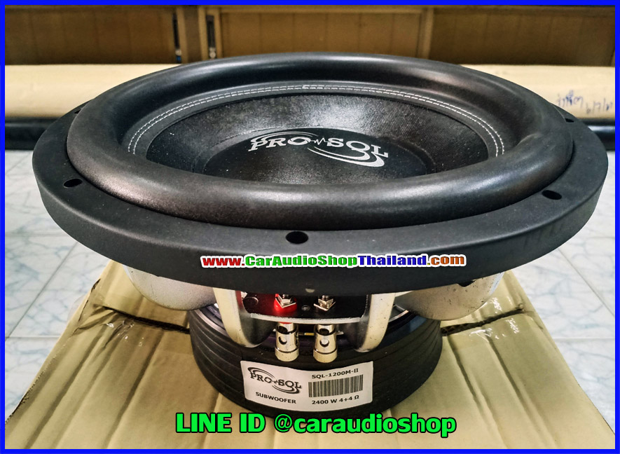ลำโพงซับ 12 นิ้ว PRO SQL 1200 M II