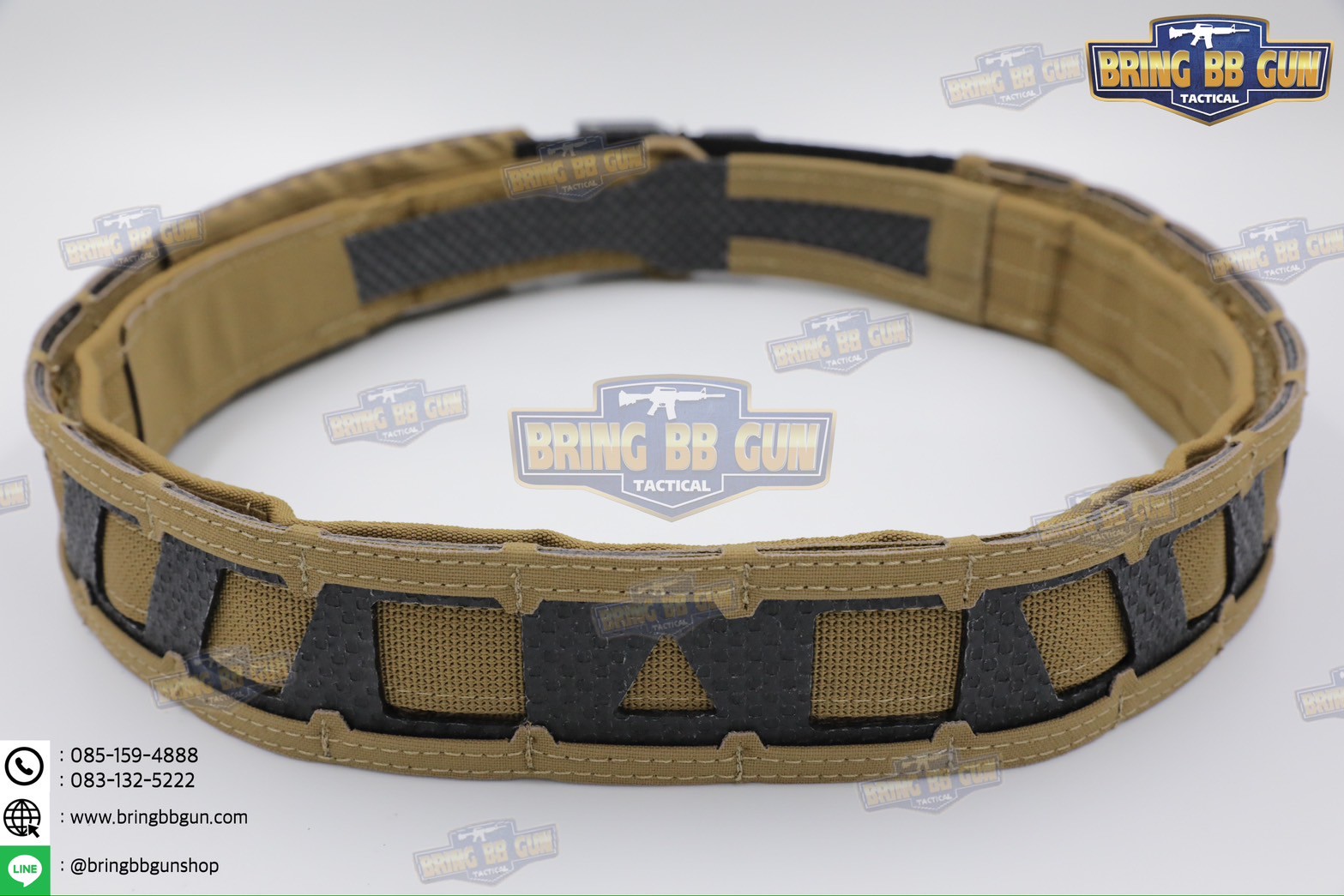 เข็มขัดแม่เหล็กยุทธวิธี Magnetic Battle Belt (เข็มขัด Tactical ทรง Magnetic Battle Belt) (เข็มขัด2ชั้น) (Magnetic Battle Belt) (Tactical Belt) (Agilite)