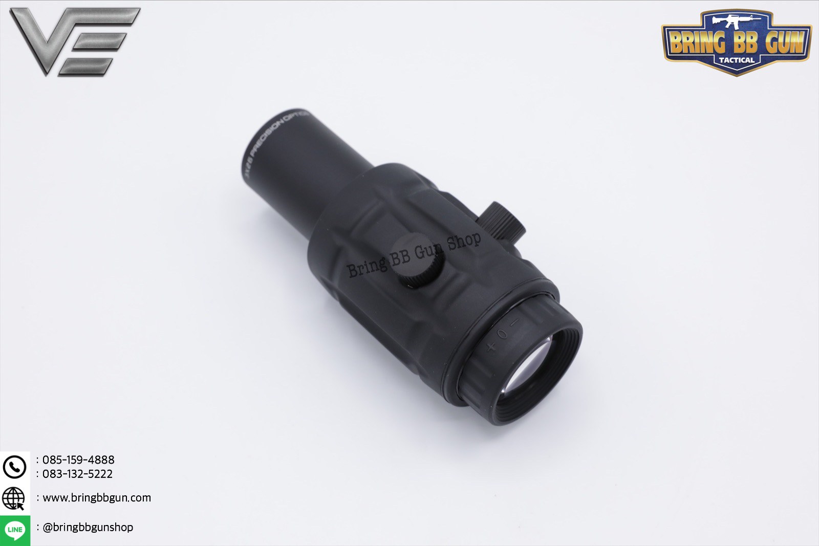 ซูมหลังดอท ยี่ห้อ Vector Optics รุ่น 3x Magnifier (Vector Optics 3x Magnifier with Flip Side Mount)