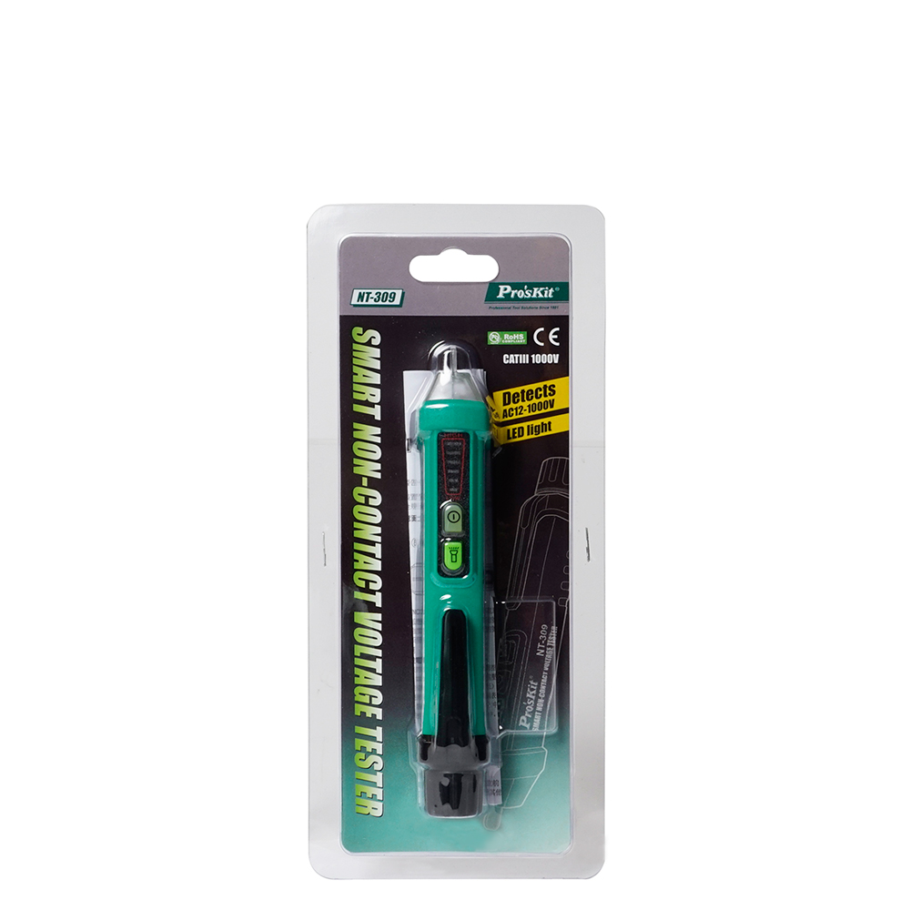 NT-309 (CN) ปากกาทดสอบแรงดันไฟฟ้าแบบไม่สัมผัส NT-309 PRO'S KIT(CN