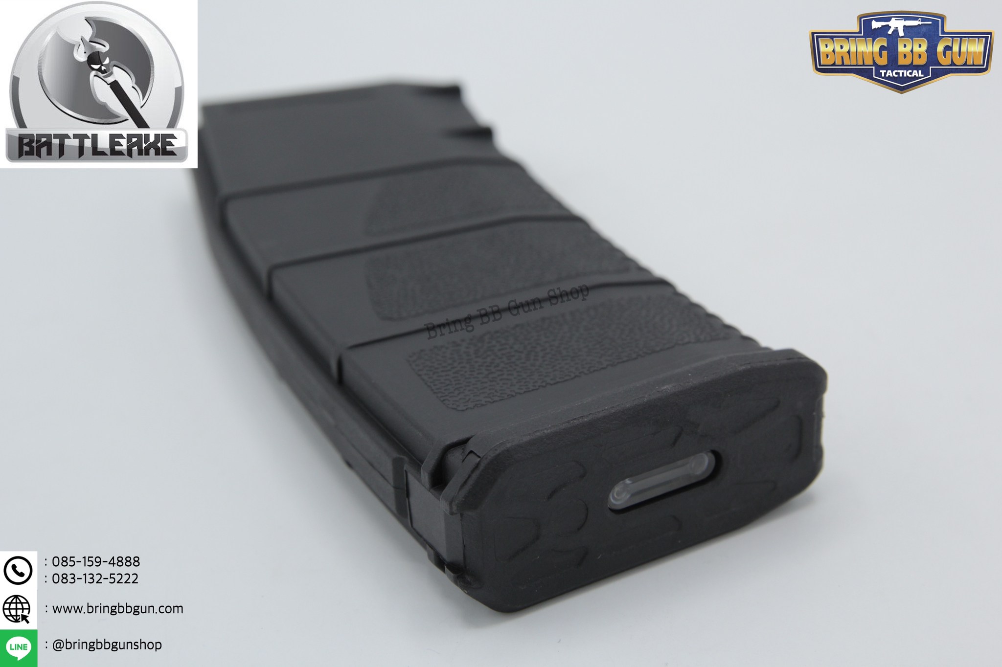 แม็กกาซีน M4 ยี่ห้อ Battle Axe แบบstand ❌ไม่ต้องปั่น❌มี4ทรงให้เลือก ทรง P-mag / ทรง EPM / ทรง 002 / ทรง IMI Lancer