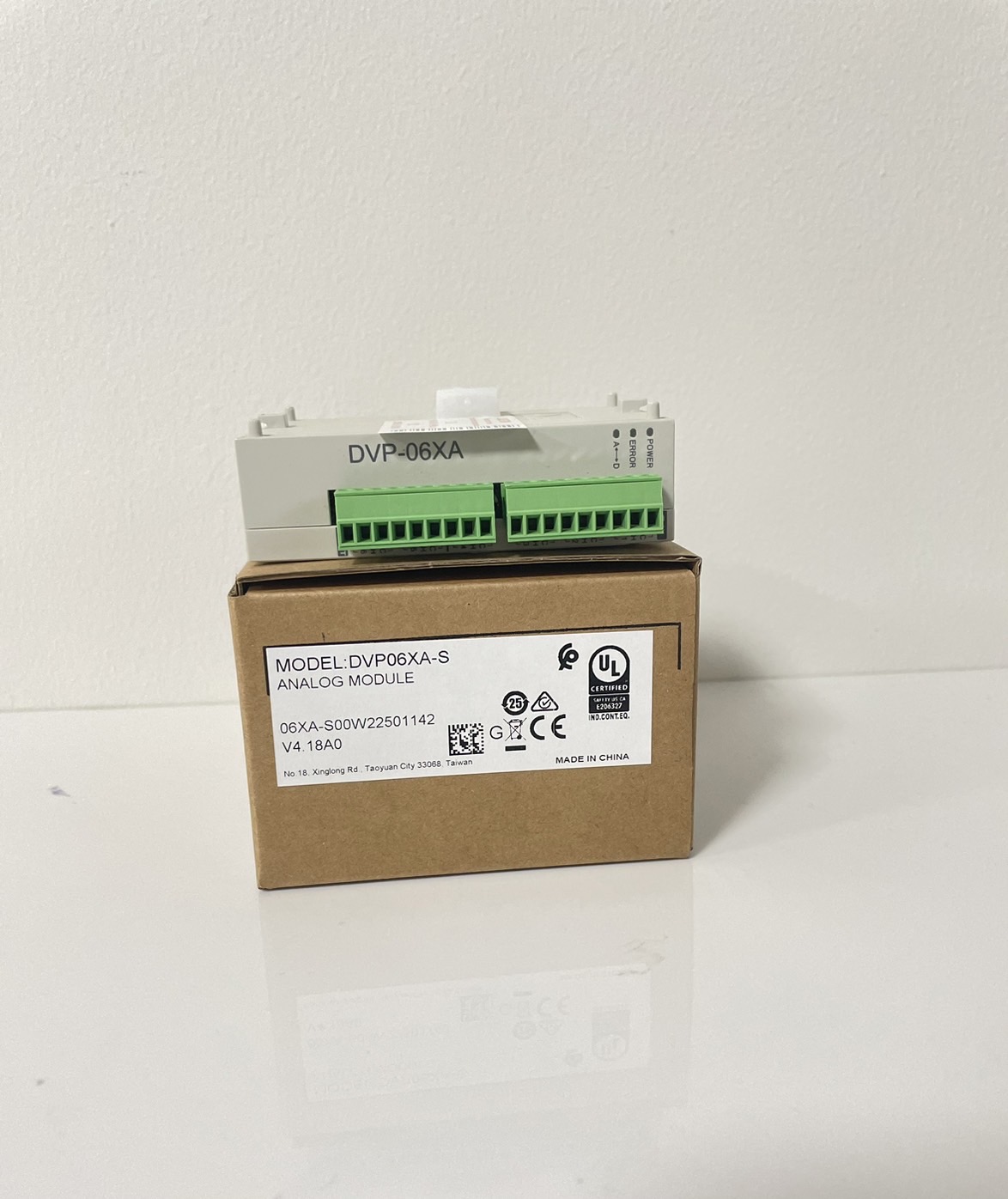 Delta PLC Modules DVP06XA-S Analog Input/Output