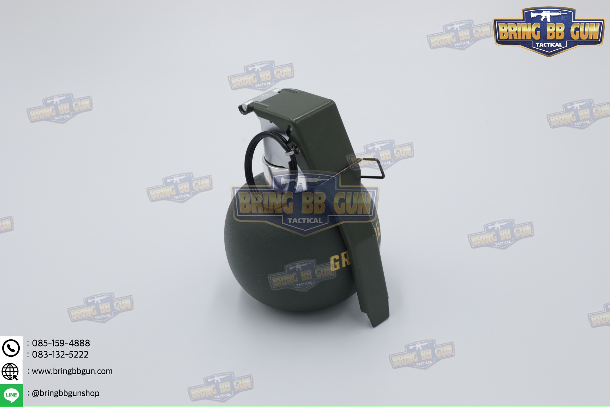 ระเบิดมือ M67 แบบ Dummy (ระเบิดมือลูกเกลี้ยง) (M67 Grenade) (Fragmentation Hand Grenade)