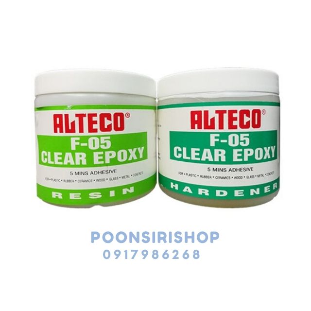 ALTECO กาว (F05) สีใสแห้งเร็ว 1 กิโลกรัม