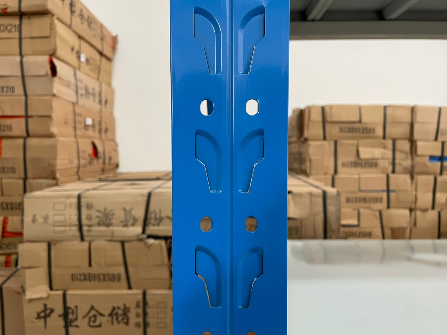 ชั้นวางเหล็ก Micro Rack W150 x D60 x H200 cm. (สีน้ำเงิน/ขาว)