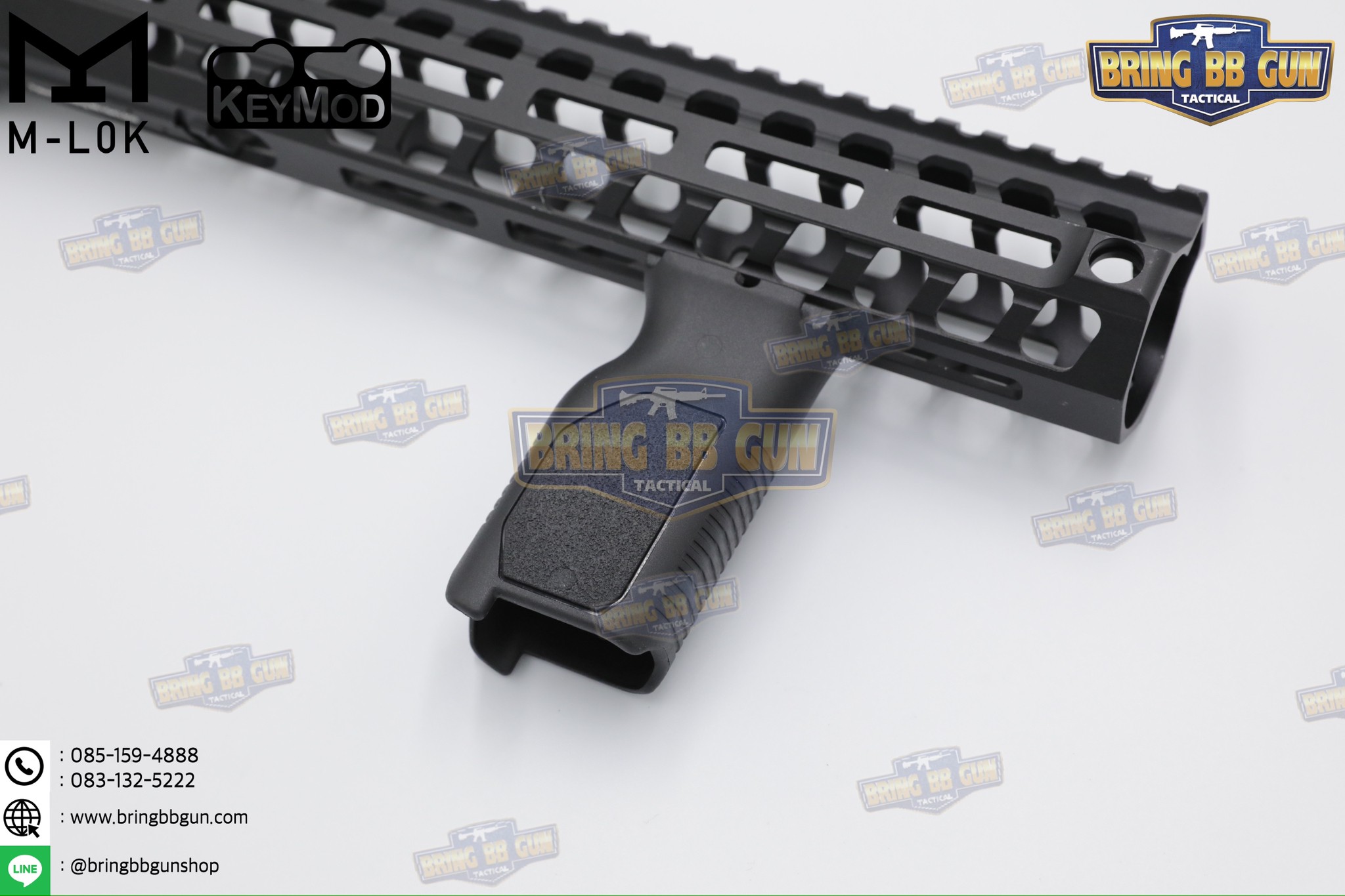 กริ๊ปมือหน้า STRIKE AVG (รุ่นยาว) (ใช้ได้กับชุดหน้าระบบราง M-Lok และ ระบบราง Keymod เท่านั้น)