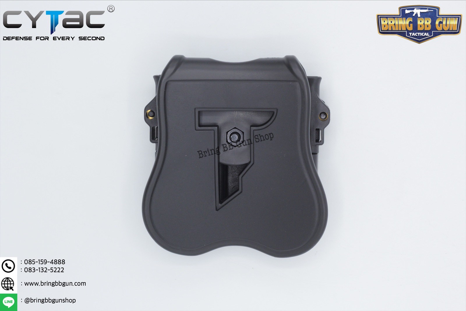 ซองแม็กกาซีนคู่ Universal ยี่ห้อ Cytac (Cytac ซองแม็กกาซีนคู่) (Universal Single Magazine Pouch)