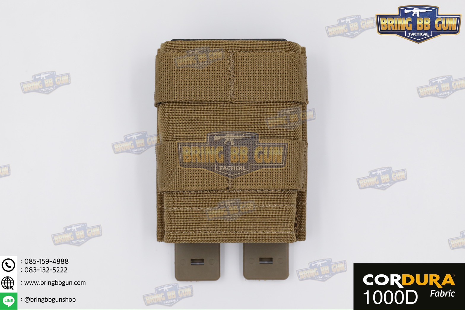 เพ้าแม็กกาซีนปืนยาว ทรง ESS รุ่น 5.56 (ซองแม็กกาซีนแบบเดี่ยว ESS รุ่น 5.56) (FAST 5.56 Single Soft Pouch)