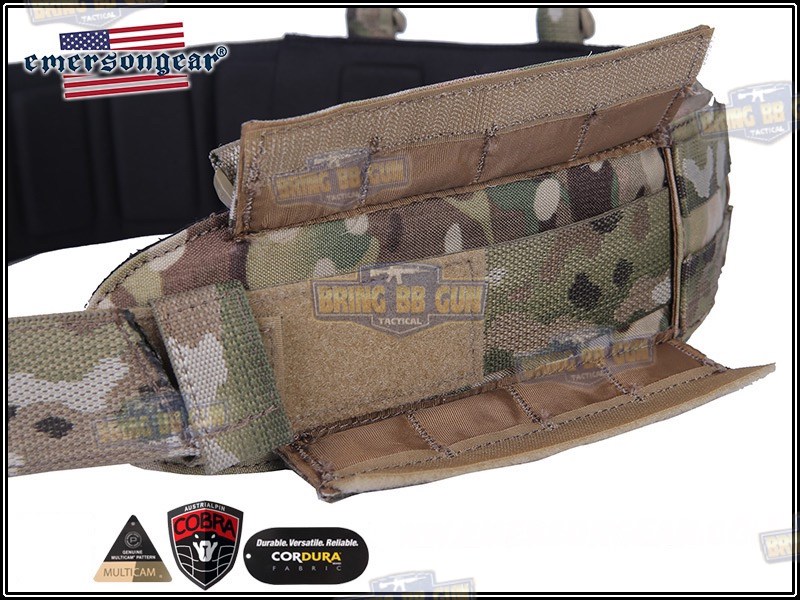เข็มขัดยุทธวิธี รุ่น Cobra แบบมีนวม ยี่ห้อ Emerson (EmersonGear COBRA Battle Belt) (Battle Belt) (War Belt)