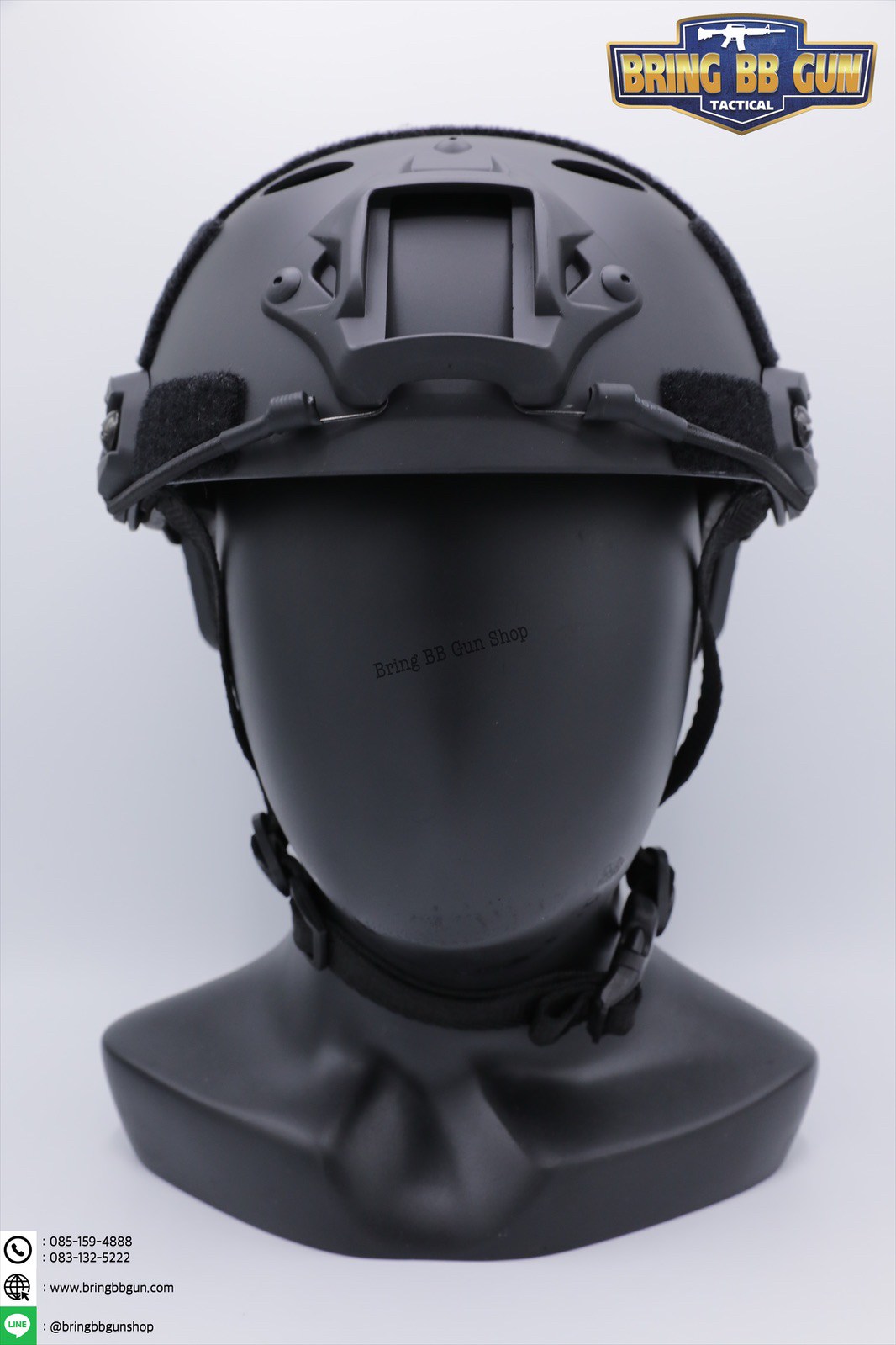 หมวก Fast (หมวกฟาส) (Fast Helmet PJ type) รุ่น Standard-pound holes