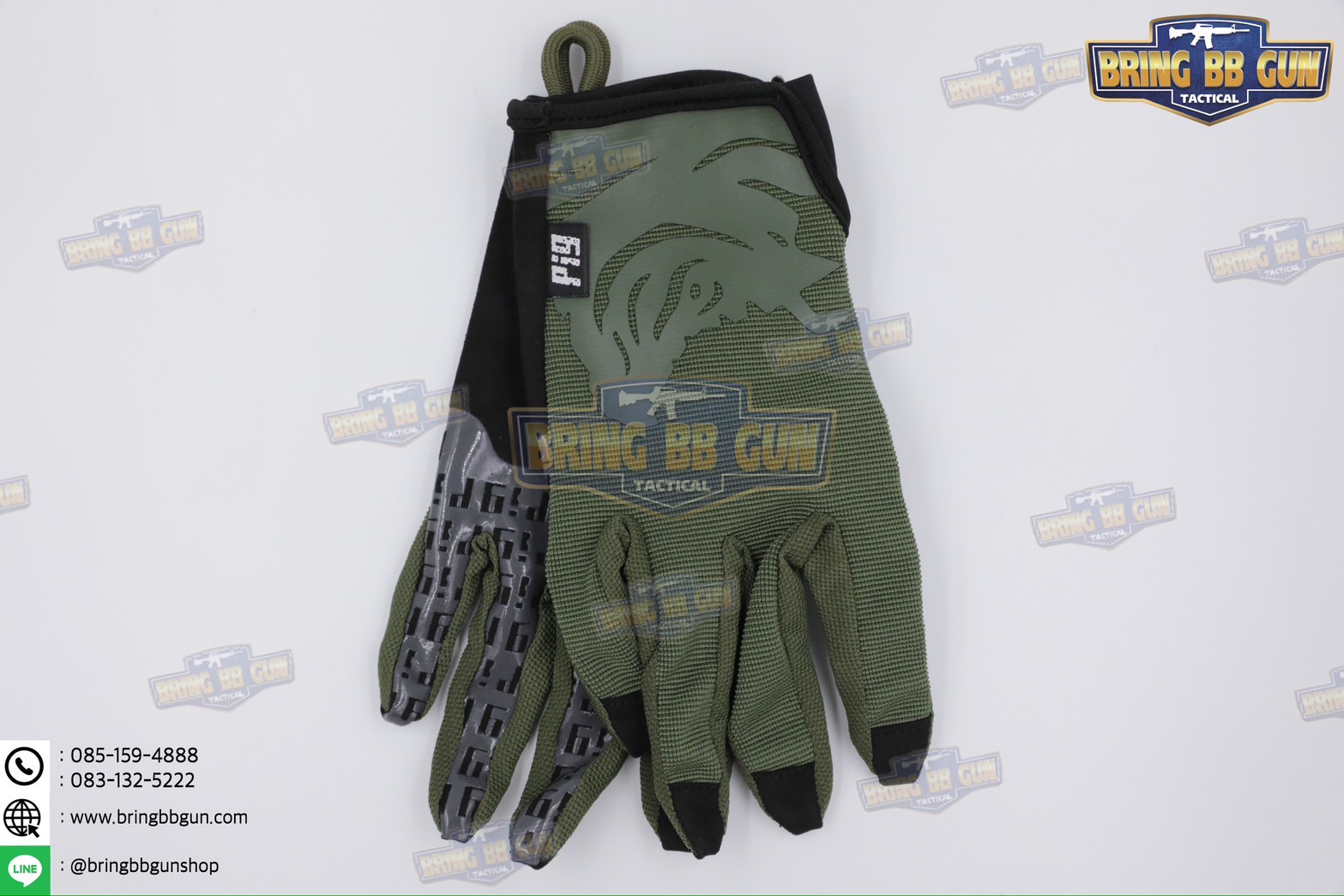 ถุงมือเต็มนิ้ว ทรง Delta (Tactical Glove) (ถุงมือหมูป่า) (Full Dexterity Tactical Glove) (Utility Model) (FDT)