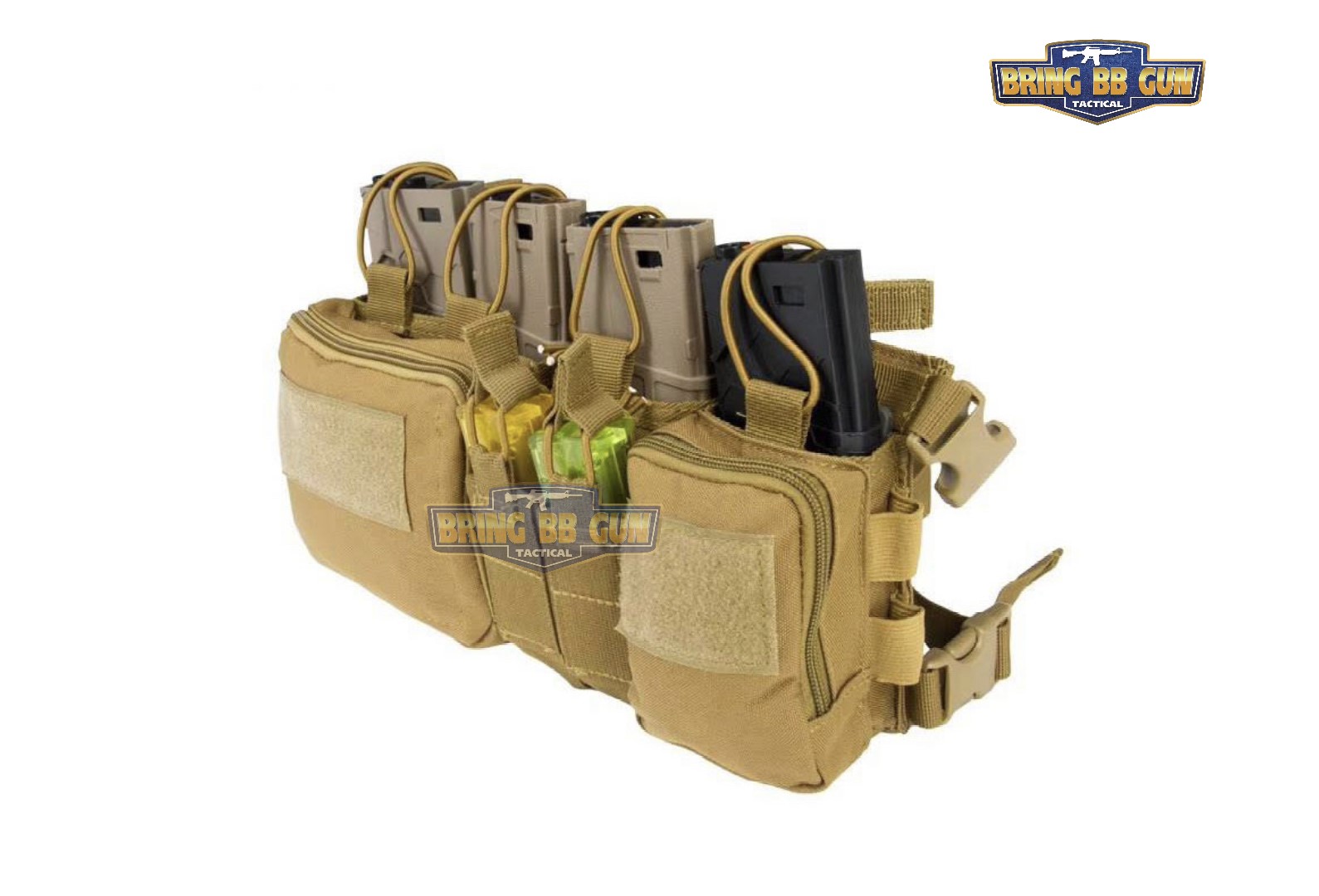 เอี่ยม M4 Chest Rig สายโยงบ่า