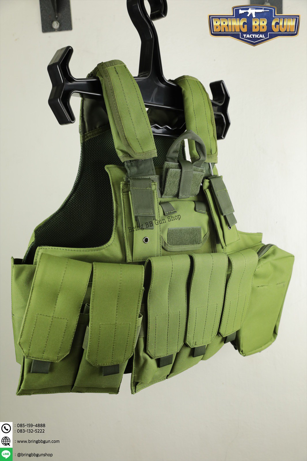 เสื้อเวส รุ่นไซราส (Tactical Vest C.I.R.A.S.)