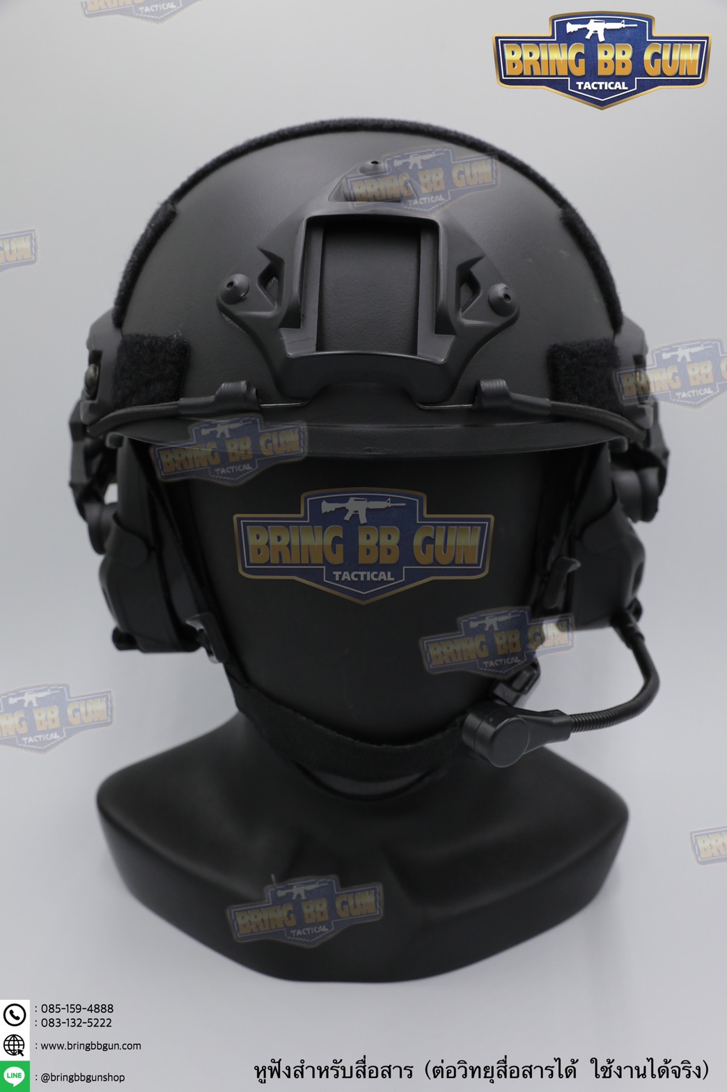หูฟังสื่อสาร ทรง Ops-Core AMP (FCS AMP tactical communication shooting headset) (AMP)