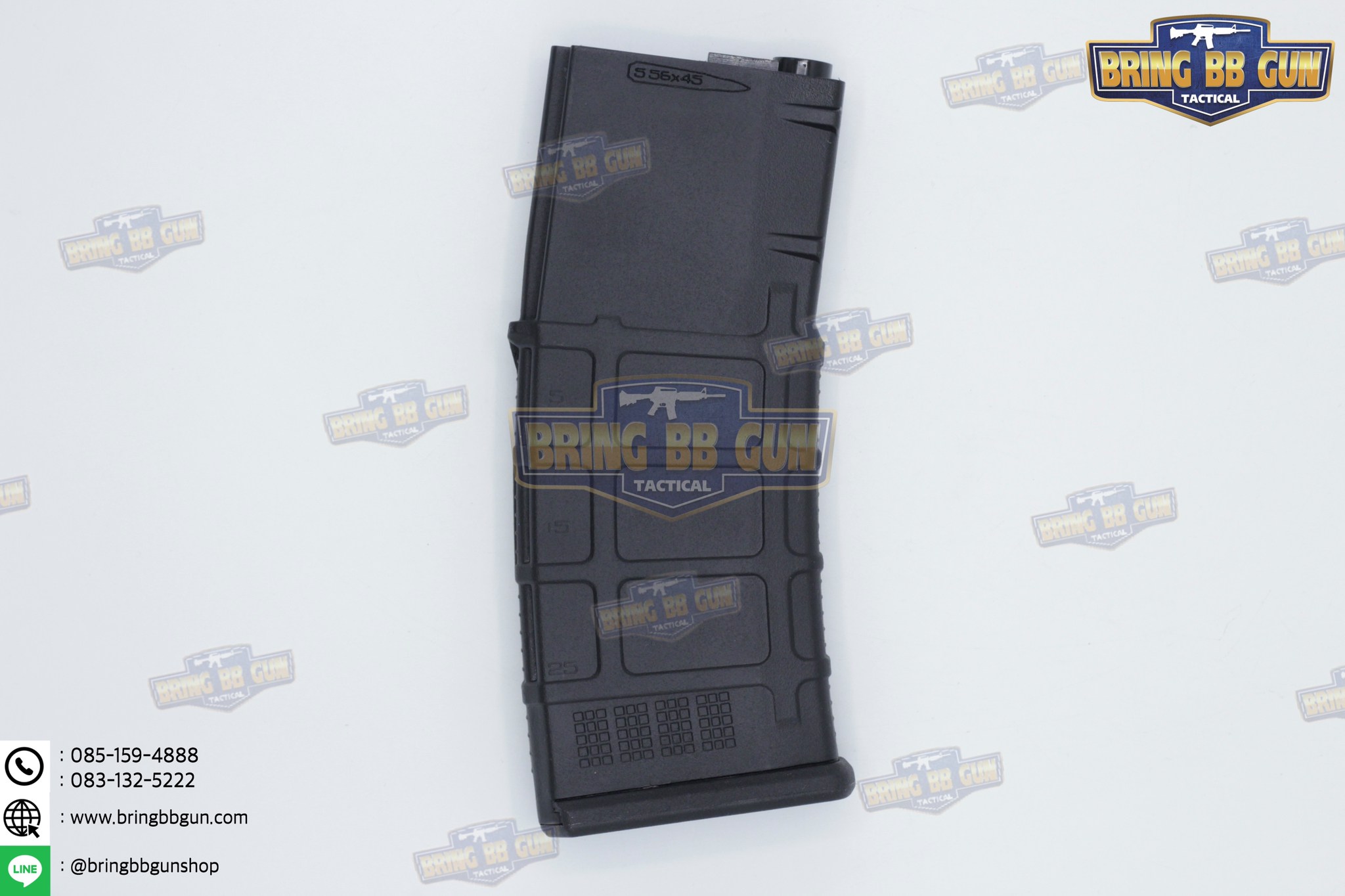 แม็กกาซีน M4 แบบstand(ไม่ต้องปั่น) ทรง P-mag (P-mag Mid-cap magazine)