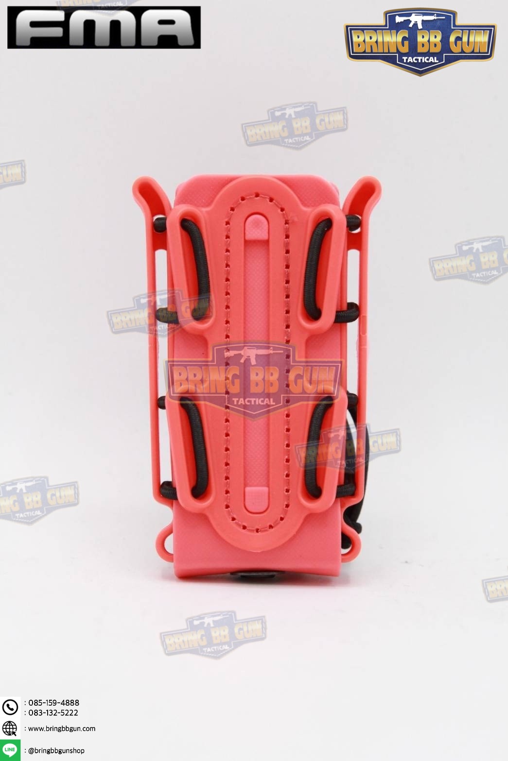 เพ้าเเม็กกาซีน Scorpion Soft Shell 9mm.&.45cal ยี่ห้อ FMA (ซองแม็กกาซีนปืนสั้น Scorpion Soft Shell) Scorpion Shape Soft Shell Magazine Pouch (9mm.&.45cal)