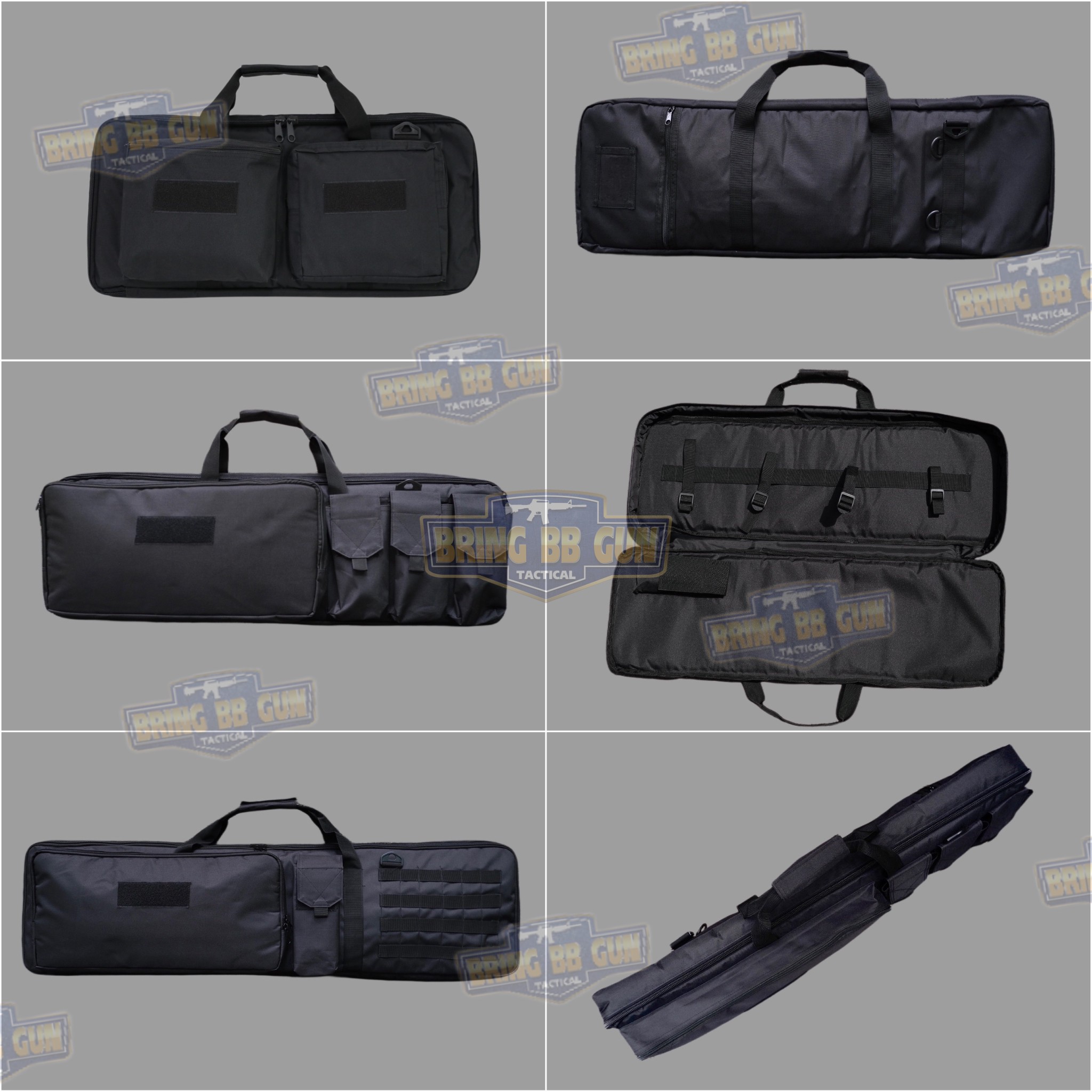 กระเป๋าใส่ปืนยาว M4 รุ่น ทรงสี่เหลี่ยม ความยาว 25"