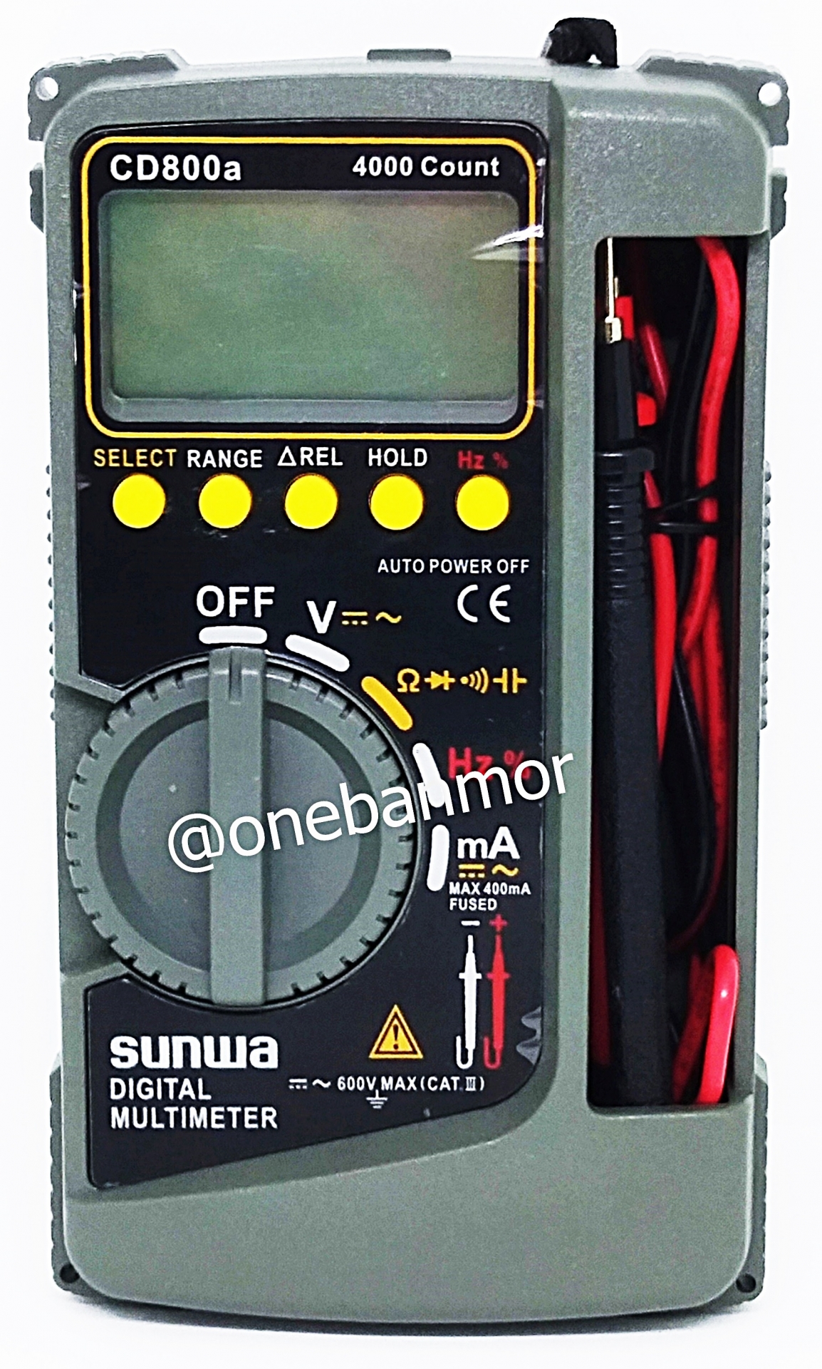 ดิจิตอล มัลติมิเตอร์ Sanwa CD800a แท้