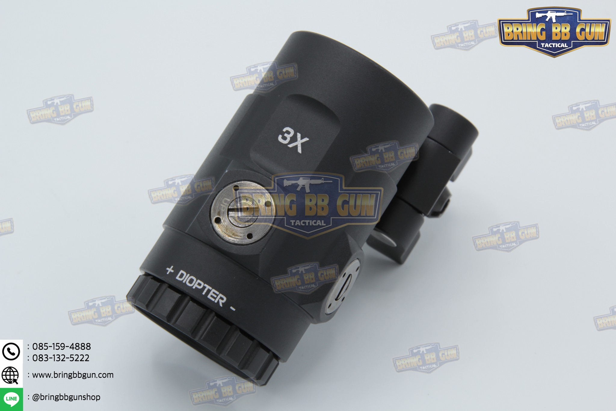 ซูมหลังดอท ทรง Trijicon (Trijicon 3x Magnifier for MRO HD)