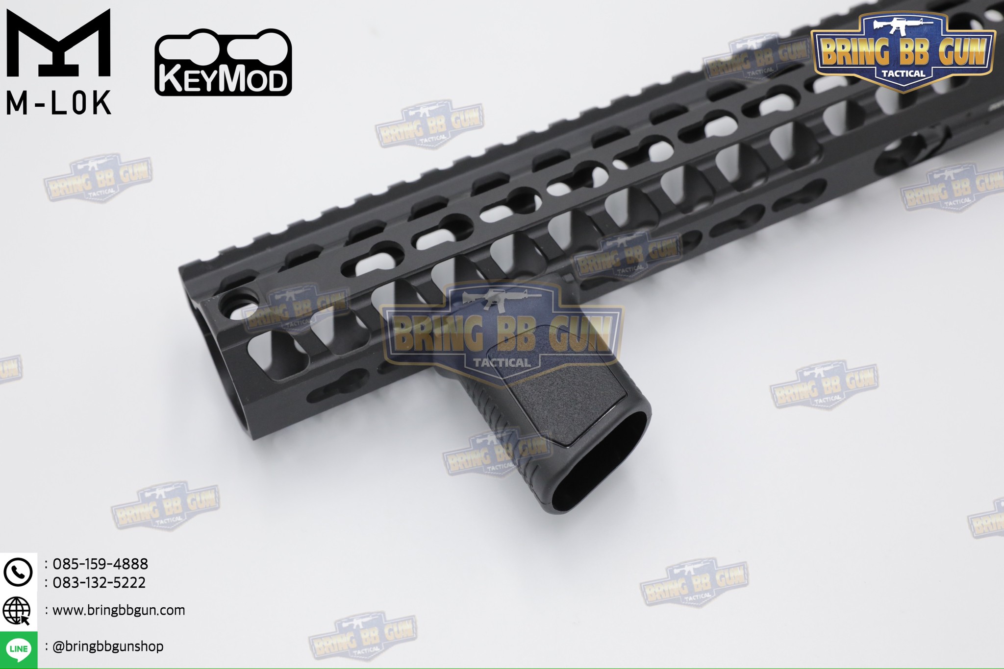 กริ๊ปมือหน้า STRIKE AVG (รุ่นสั้น) (ใช้ได้กับชุดหน้าระบบราง M-Lok และ ระบบราง Keymod เท่านั้น)