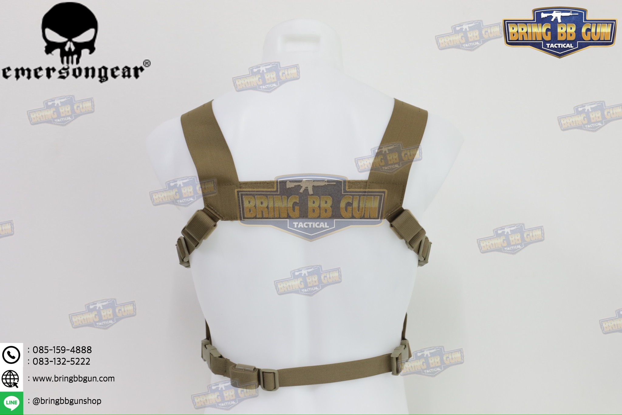 FRO Style ChestRig ยี่ห้อ Emerson (FERRO Style ChestRig Set) (สายโยงบ่า)