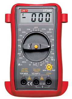UNIT UT30D Palm-Size Digital Multimeters
