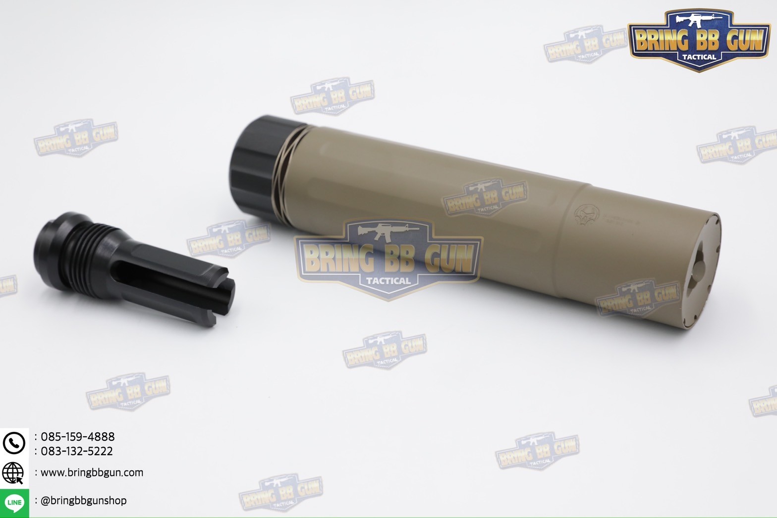 เก็บเสียง+ปลอกลดแสง ยี่ห้อ Dead Air รุ่น Sandman (Dead Air Sandman Silencer)