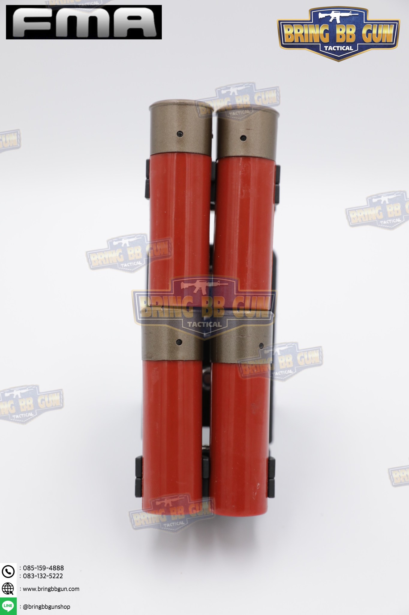 จิงโจ้ใส่กระสุนลูกซอง 4 นัด (แผงกระสุนลูกซองจิงโจ้โหลดเร็ว 4 นัด) ยี่ห้อ FMA รุ่น บอดี้อลูมิเนียม FMA Pratical 4Q shotshell Carrier（CNC)