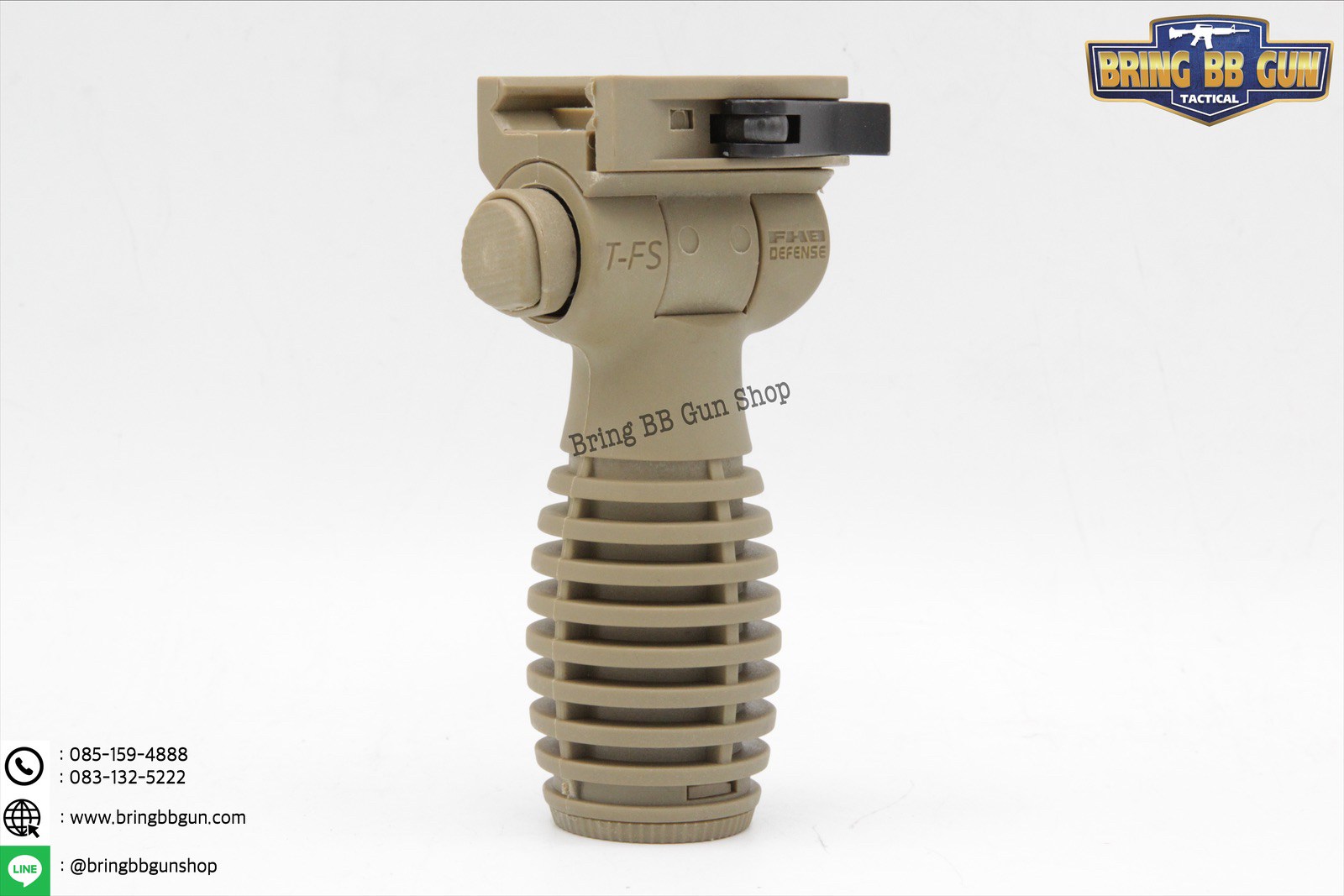 กริ๊ปมือหน้า ยี่ห้อFAB Defense รุ่นT-FS (กริ๊ปมือพับซ้าย-ขวาปลดไว)