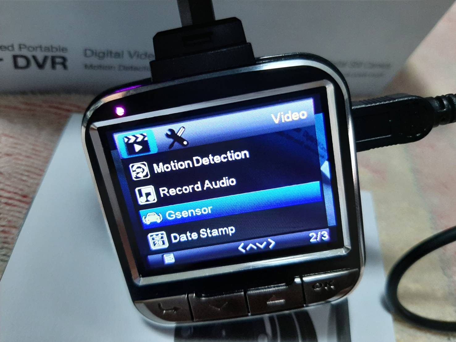 กล้องติดรถ Car Camera G55 Full HD ฟรีเมม 32GB
