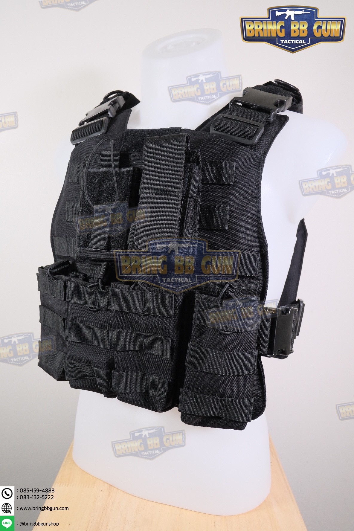 เสื้อเวส TP(Tactical Premium) (เสื้อเวสปลดไว4จุด) (เสื้อเกราะ S7 : V2)