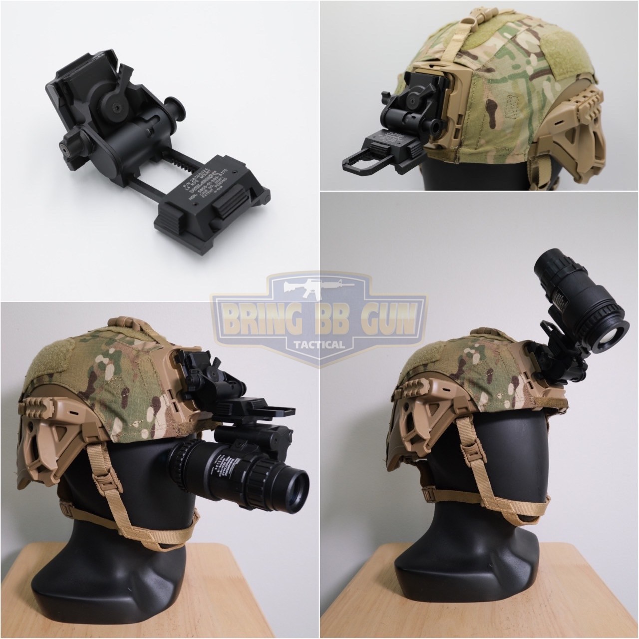 ขาจับกล้องไนท์วิชั่น Wildcox (ขาจับกล้องไนท์วิชั่น แบบอลูมิเนียม) (L4G24 NVG Mount) (Night Vision Goggle Mount)