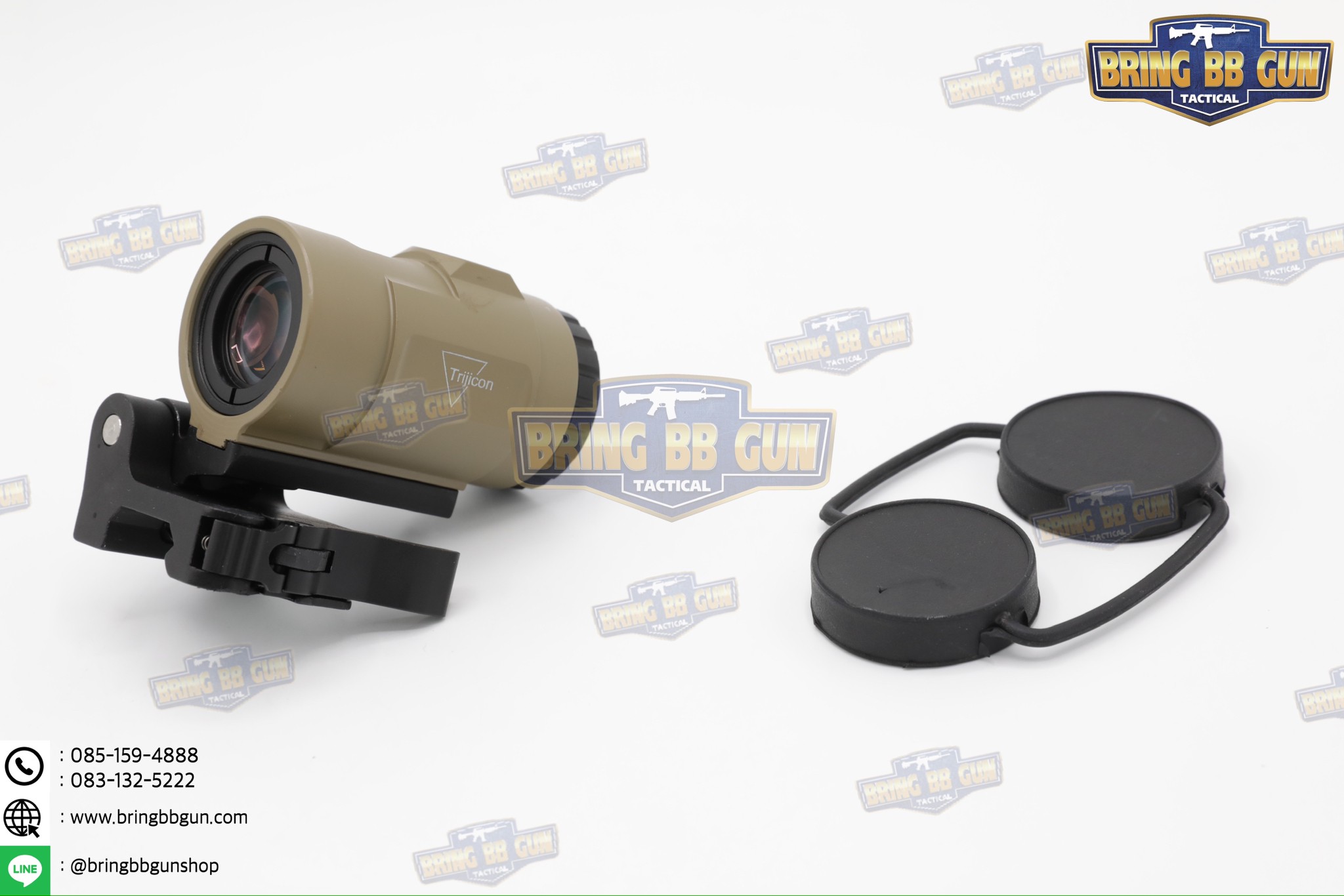 ซูมหลังดอท ทรง Trijicon (Trijicon 3x Magnifier for MRO HD)