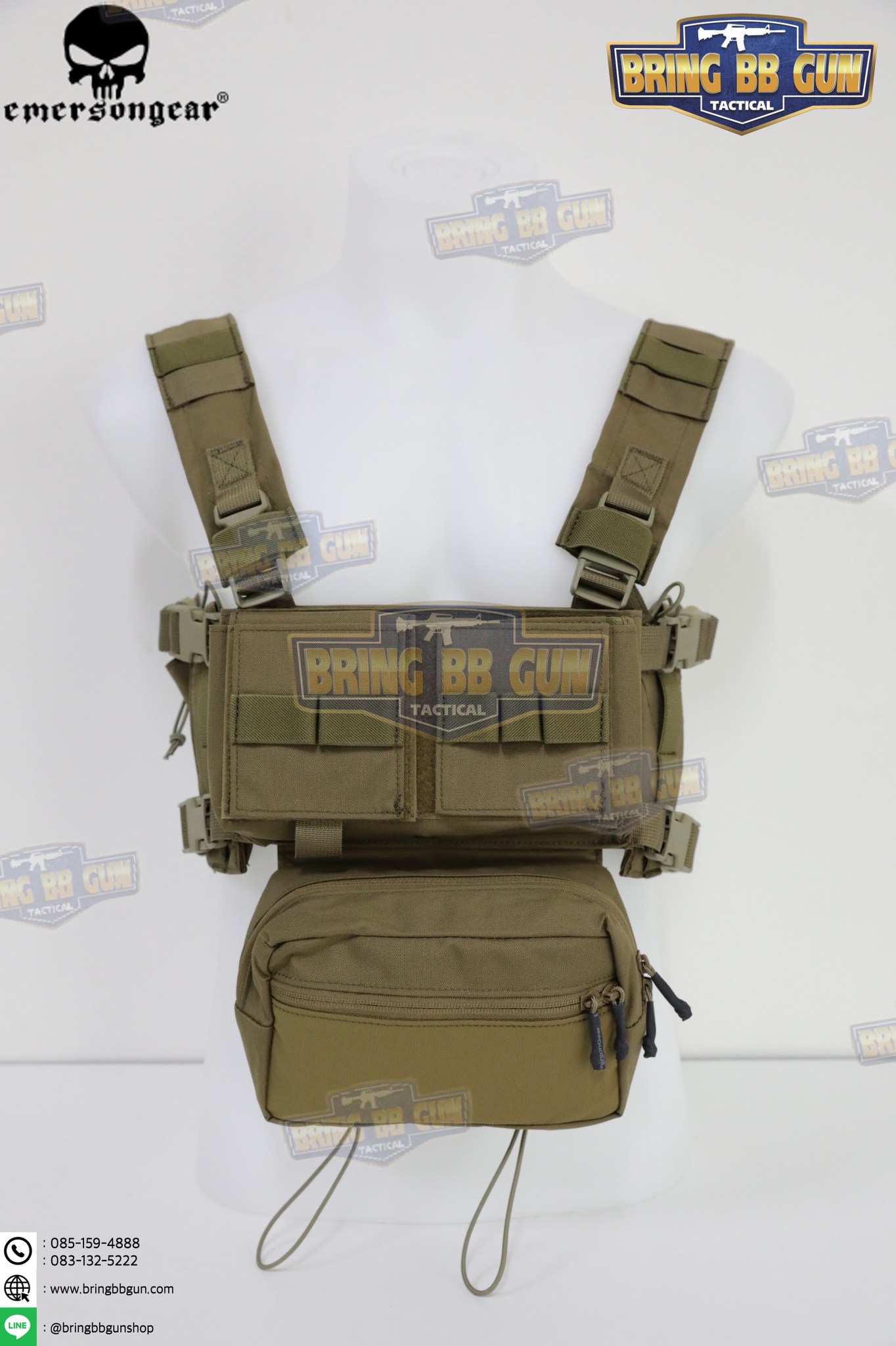 Micro Fight Chissis MK3 Chest Rig ยี่ห้อ Emerson