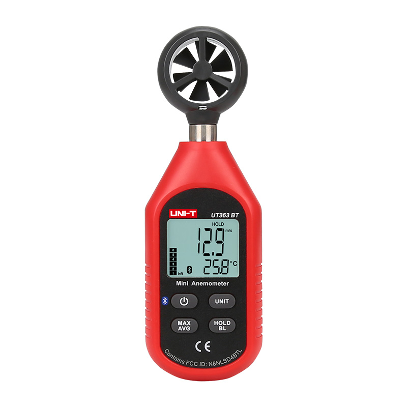 UNI-T UT363BT เครื่องวัดความเร็วลม เชื่อมต่อแอพ ผ่านบลูทูธได้ อุณหภูมิลม วัดความเร็วลม